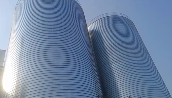 昭通2座混凝土高架卷板仓